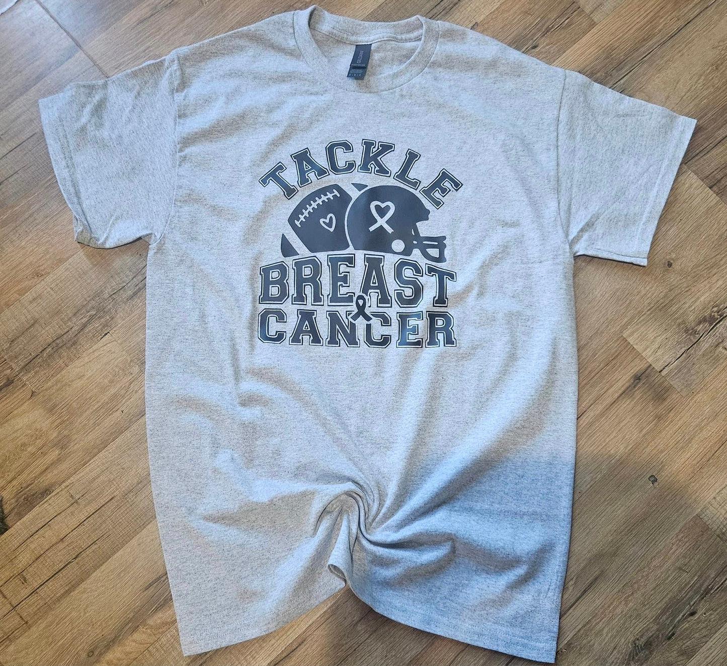 Tackle Breast Cancer T-shirt.