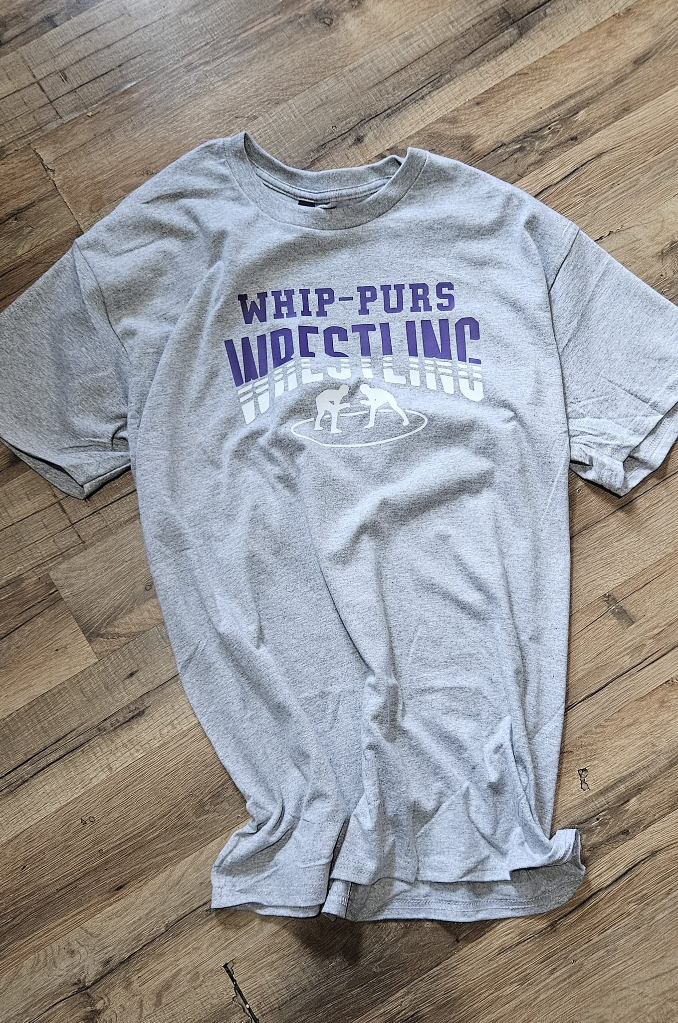 Whip-Purs wrestling t shirt