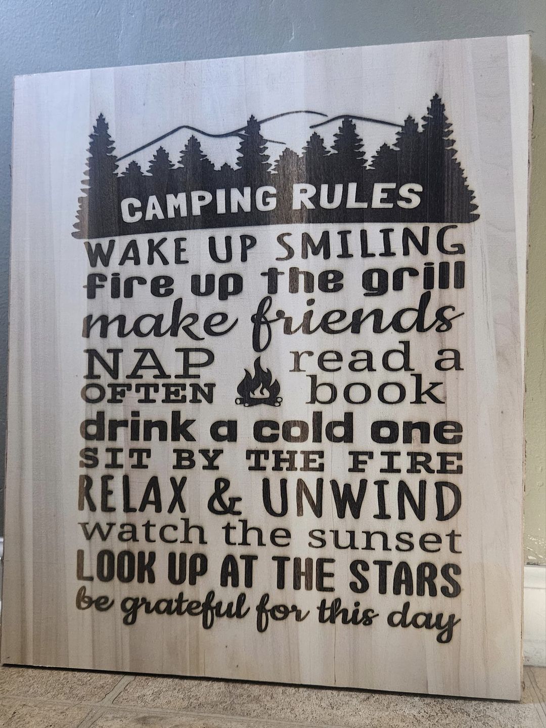 Camping Rules