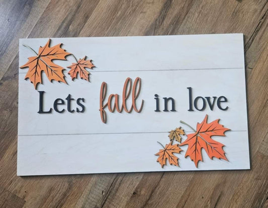 Fall in love sign